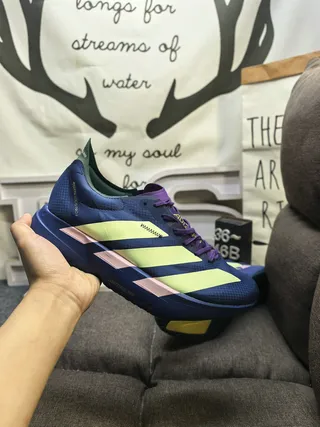 Adidas Lightstrike Pro Blue Lime Green Purple Chaussures de course 5