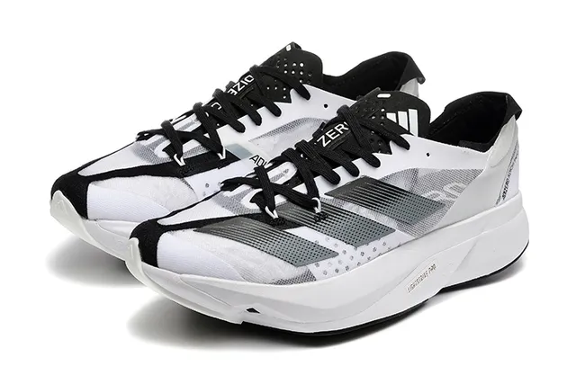 Adidas Lightstrike Pro White Black Gray Running Shoes 4