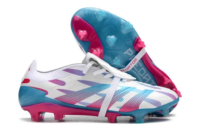 Adidas Predator Multicolor Low-Cut Cage Upper Dynamic Graphic Overlay Firm-Ground Soccer Shoes 1