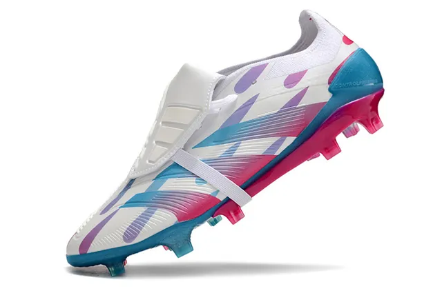Adidas Predator Multicolor Low-Cut Cage Upper Dynamic Graphic Overlay Firm-Ground Soccer Shoes 3