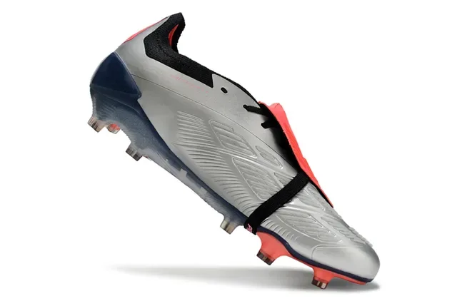 Adidas Predator Argent Marine Corail Firm-Ground Chaussures de Football 2