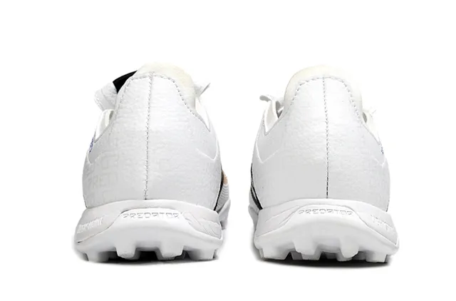 Adidas Predator Chaussures de football Turf Blanc Noir Or 13