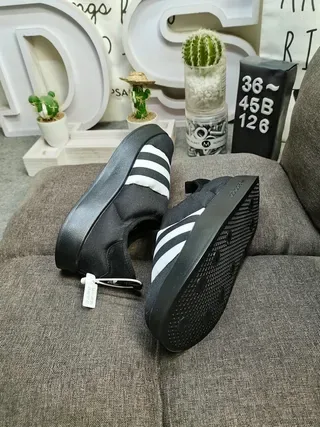 Adidas Quilted Slip-On Platform Sneakers 6