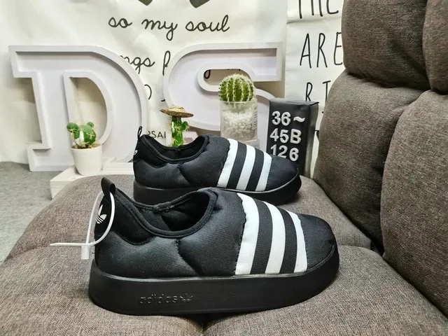 Adidas Quilted Slip-On Platform Sneakers 11