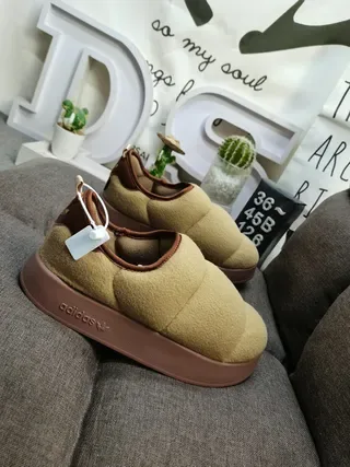 Adidas Quilted Slip-On Platform Sneakers 19