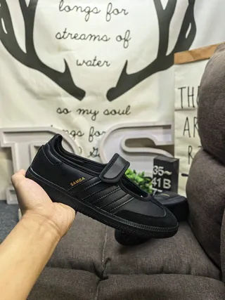 Adidas Samba Black Lifestyle Sneakers 5