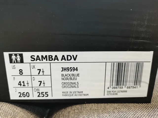 Adidas Samba Black Sheep Lifestyle Sneakers 2