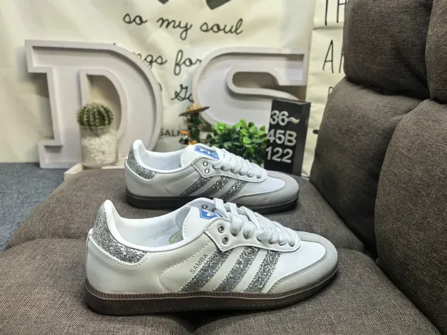 Adidas Samba Brown and White Lifestyle Sneakers 11