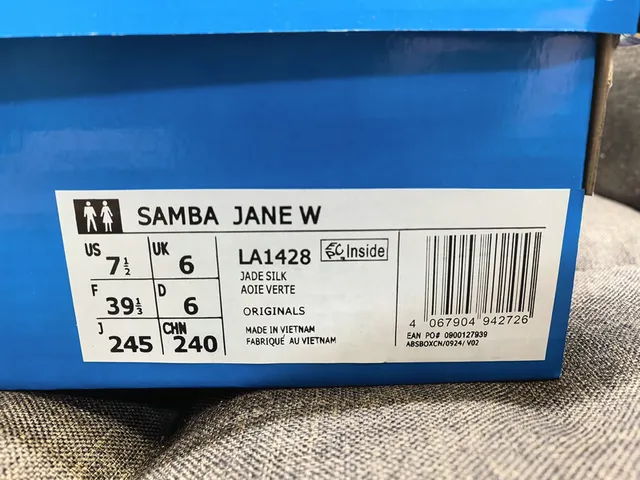 Adidas Samba Sapatos Mary Jane com estampado de vaca 2