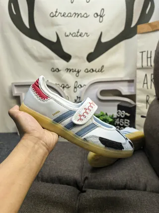 Adidas Samba Sapatos Mary Jane com estampado de vaca 5