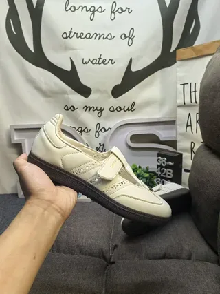 Adidas Samba OG Cream Lifestyle Sneakers 5