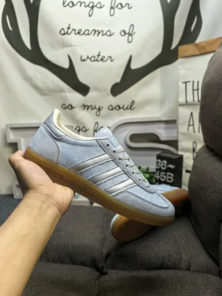 Adidas Samba OG Light Blue Suede Lifestyle Sneakers 5