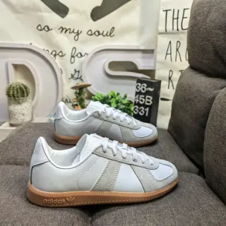 Adidas Samba OG Light Gray and White Lifestyle Sneakers