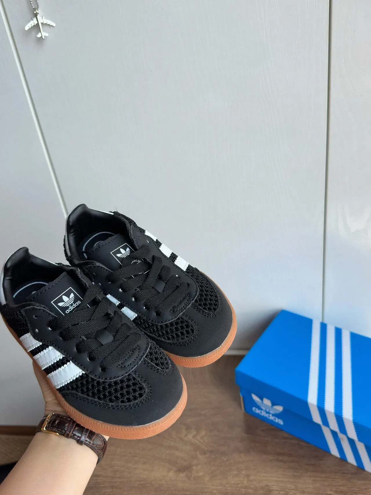 Adidas Samba OG Mesh White Black Gum Lifestyle Sneakers 17