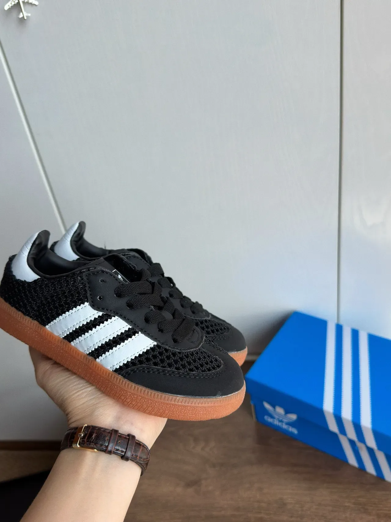 Adidas Samba OG Mesh White Black Gum Lifestyle Sneakers 18