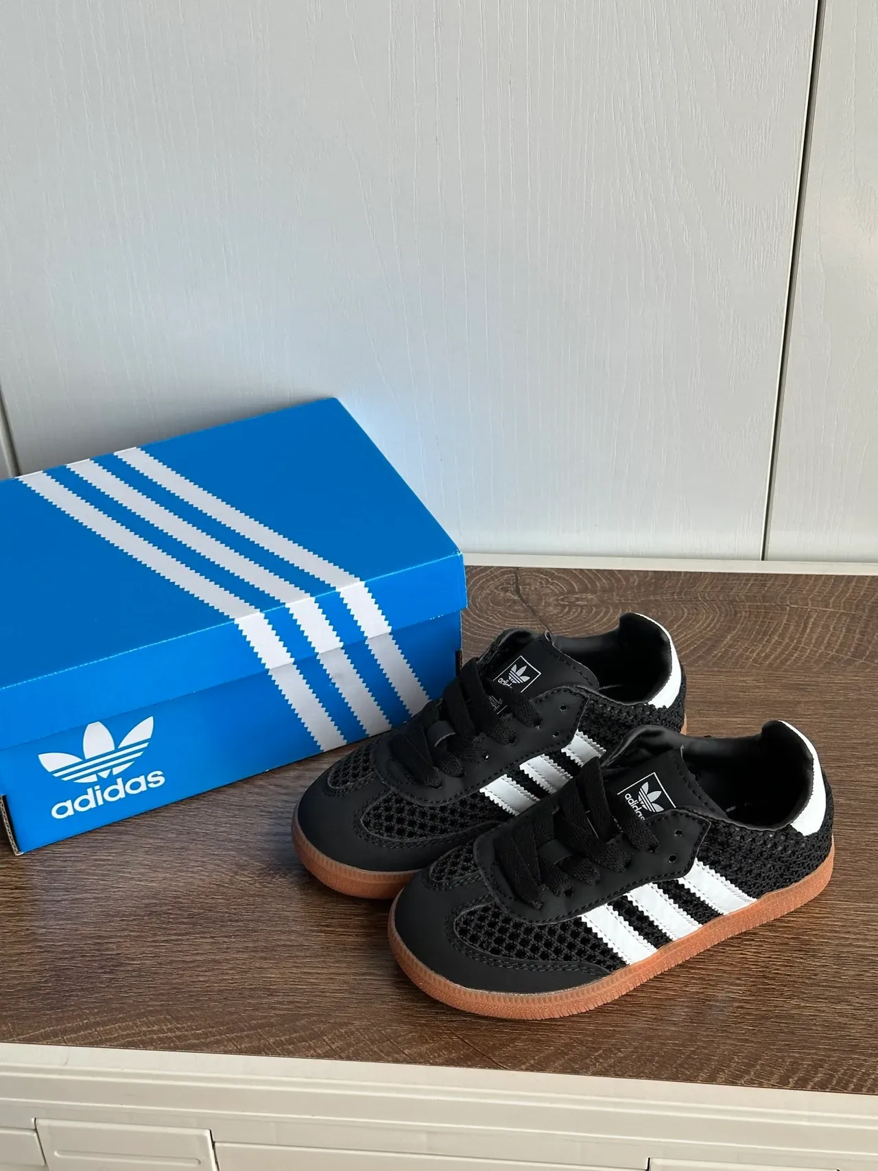 Adidas Samba OG Mesh White Black Gum Lifestyle Sneakers 19
