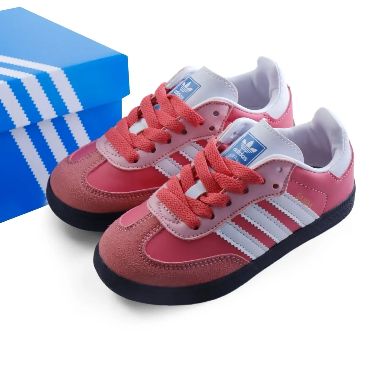 Adidas Samba OG White Red Gum Lifestyle Sneakers 6