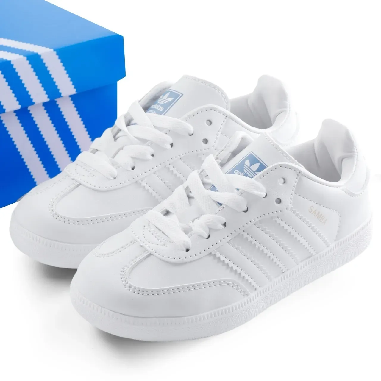 Adidas Samba OG White Red Gum Lifestyle Sneakers 13