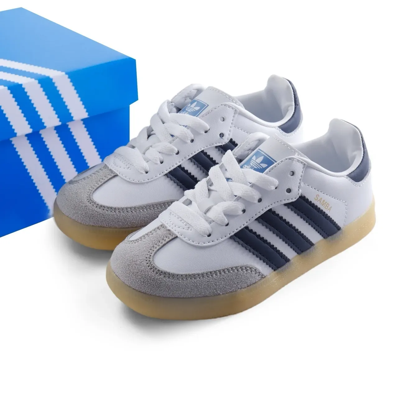 Adidas Samba OG White Red Gum Lifestyle Sneakers 15