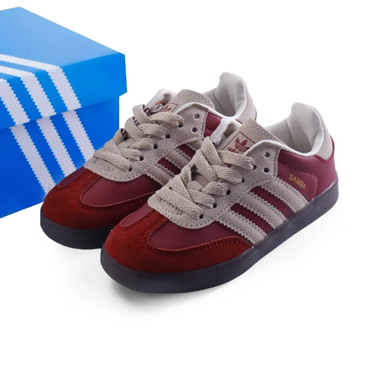 Adidas Samba OG White Red Gum Lifestyle Sneakers 16