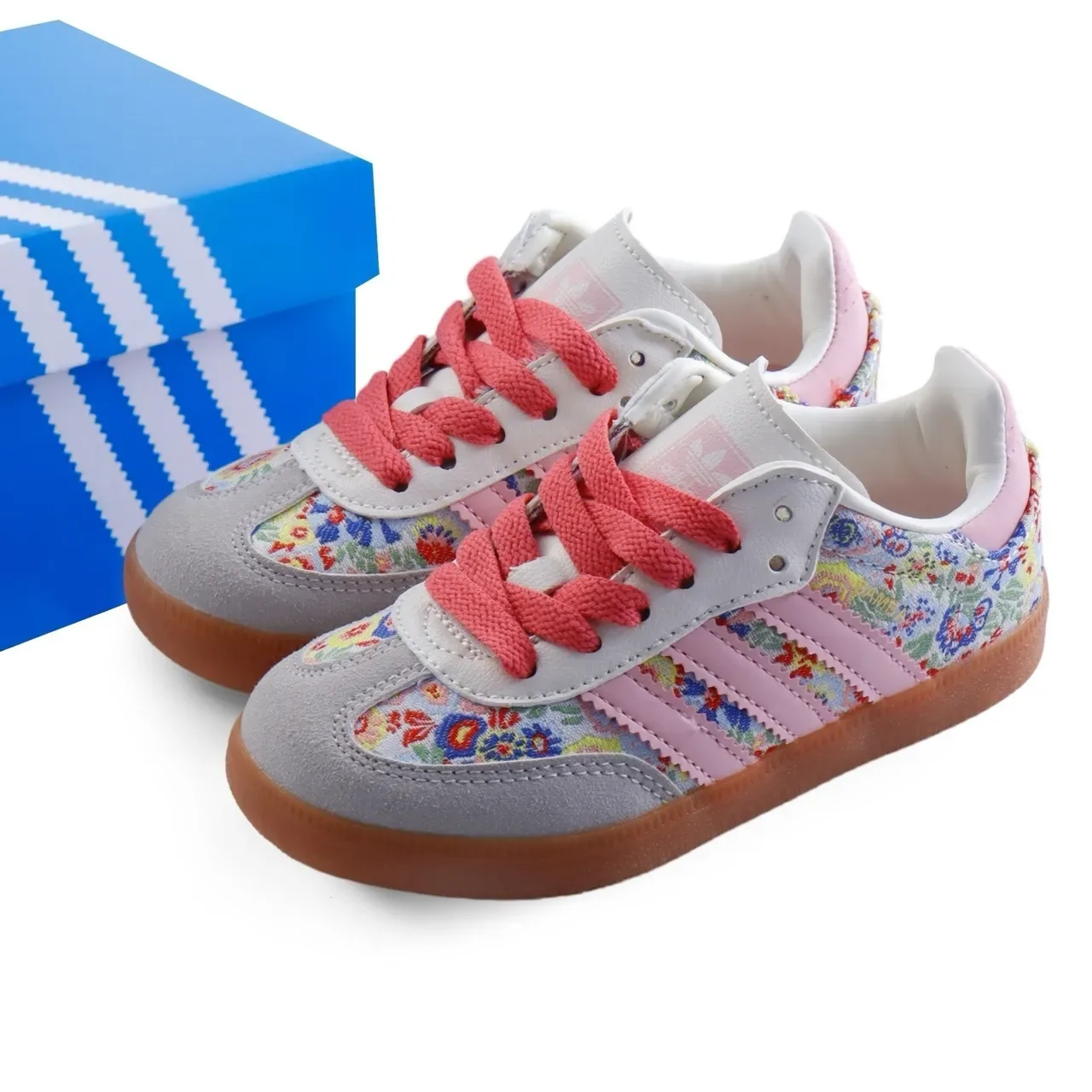 Adidas Samba OG White Red Gum Lifestyle Sneakers 3