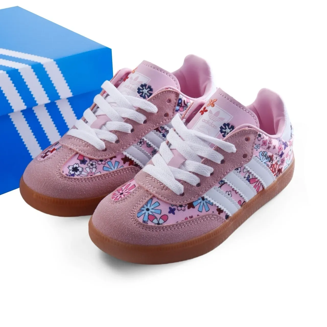 Adidas Samba OG White Red Gum Lifestyle Sneakers 9