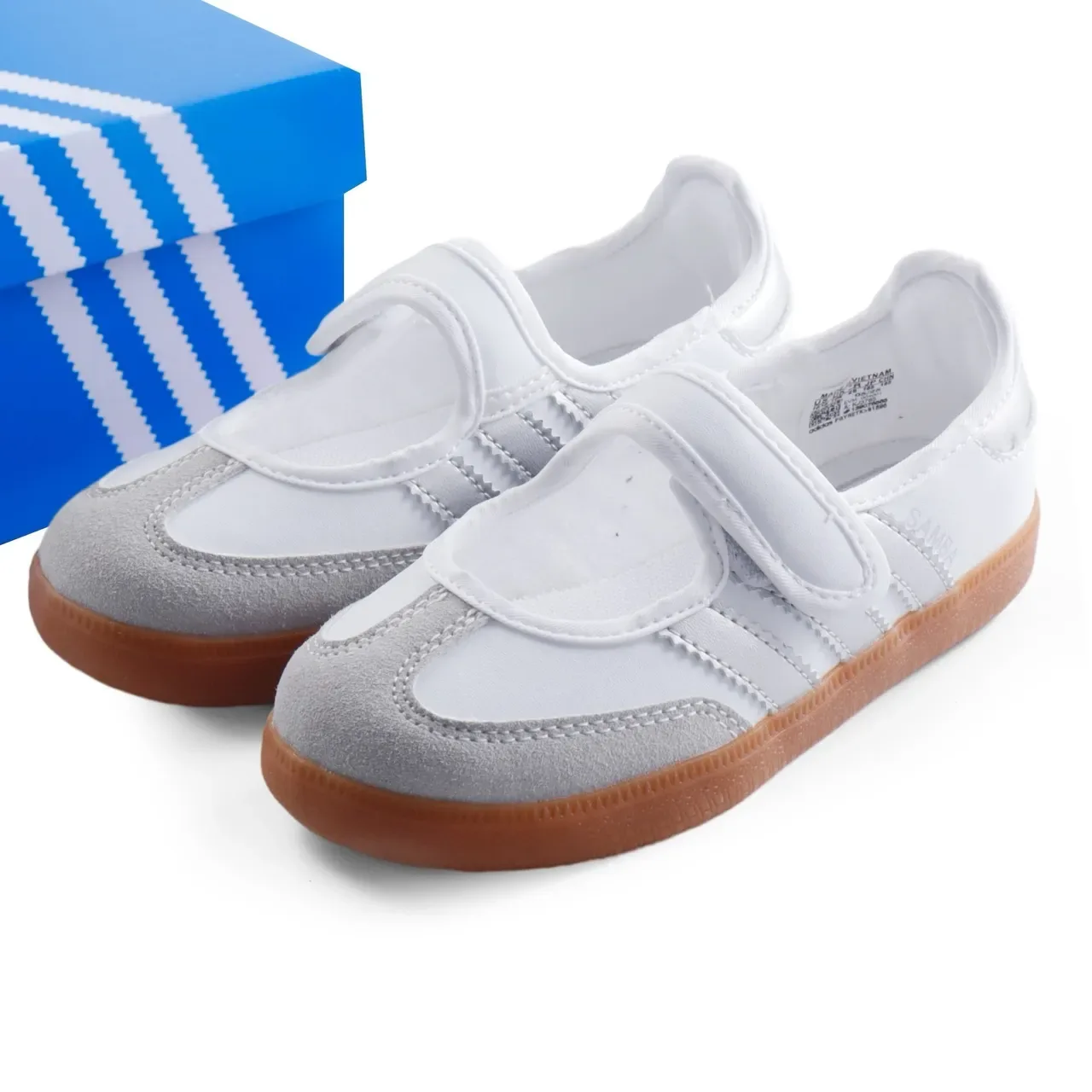 Adidas Samba OG White Red Gum Lifestyle Sneakers 15