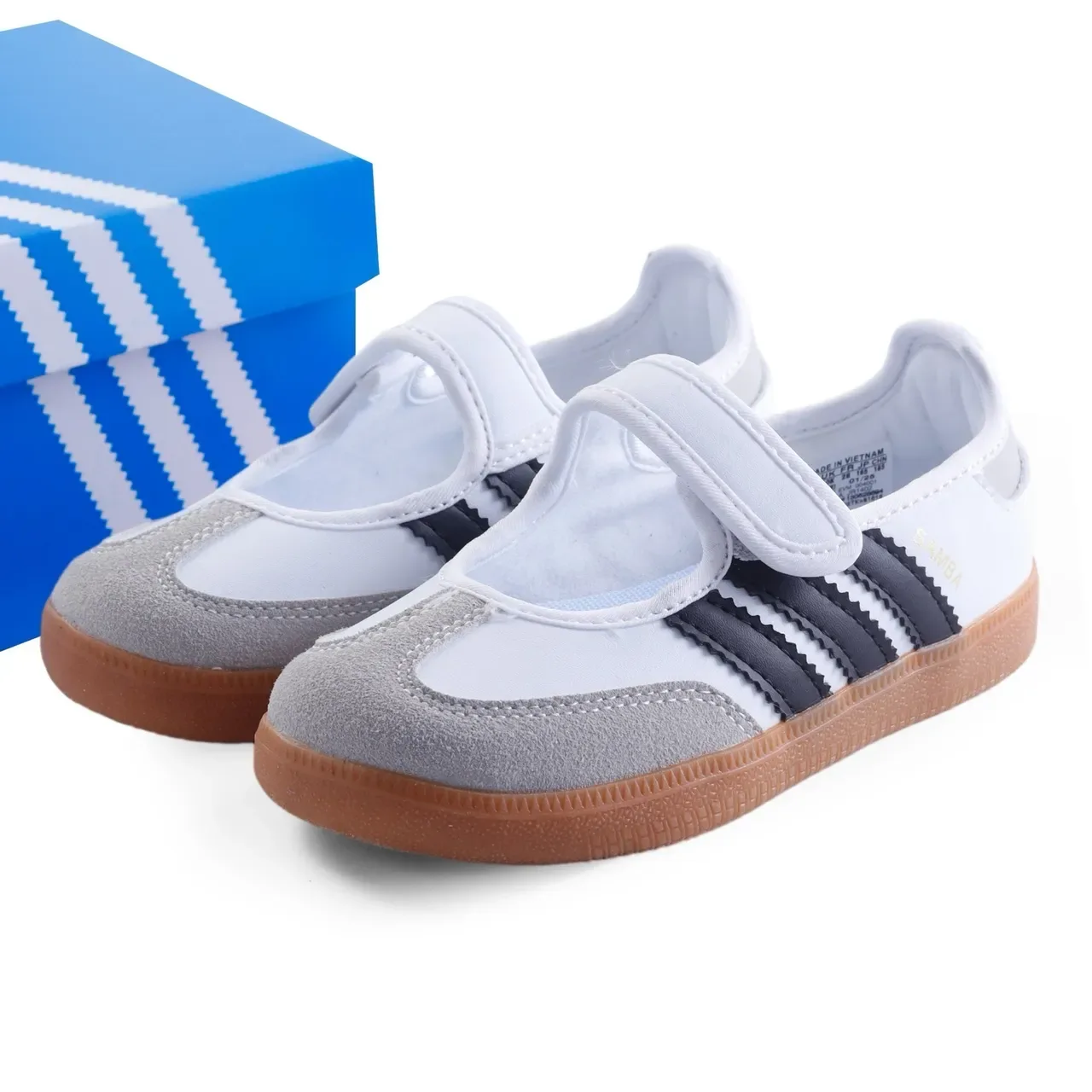 Adidas Samba OG White Red Gum Lifestyle Sneakers 16