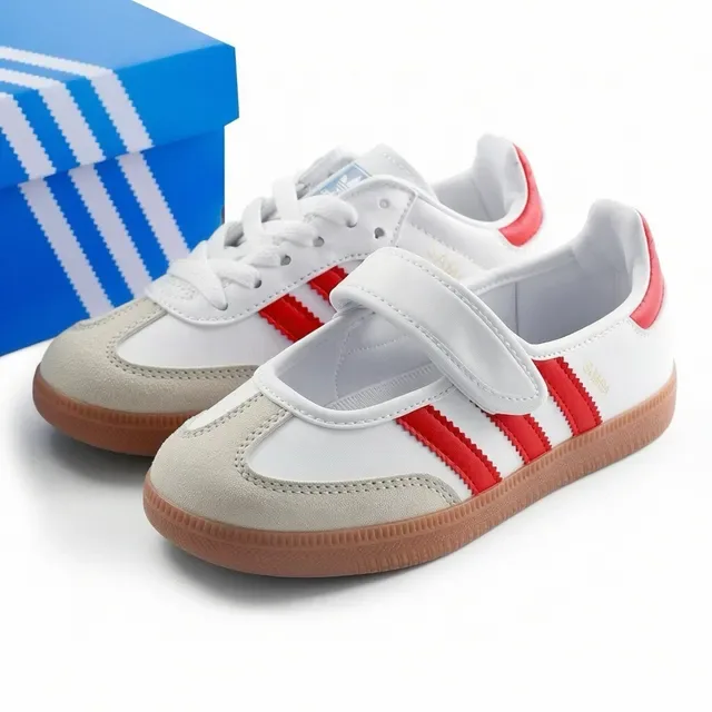 Adidas Samba OG White Red Gum Lifestyle Sneakers 17