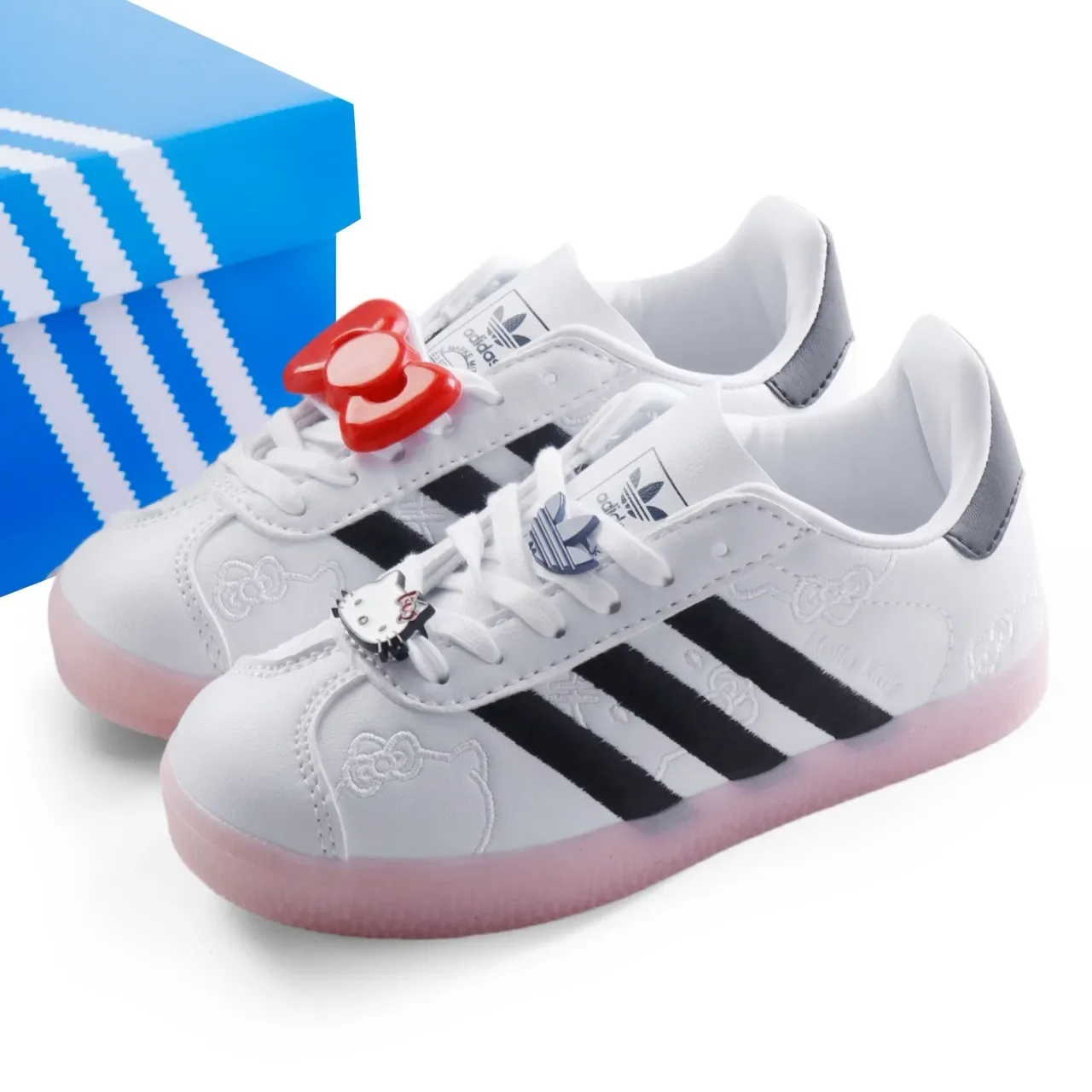 Adidas Samba OG White Red Gum Lifestyle Sneakers 21