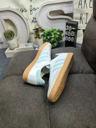 Adidas Samba Pink and Black Lifestyle Sneakers 16
