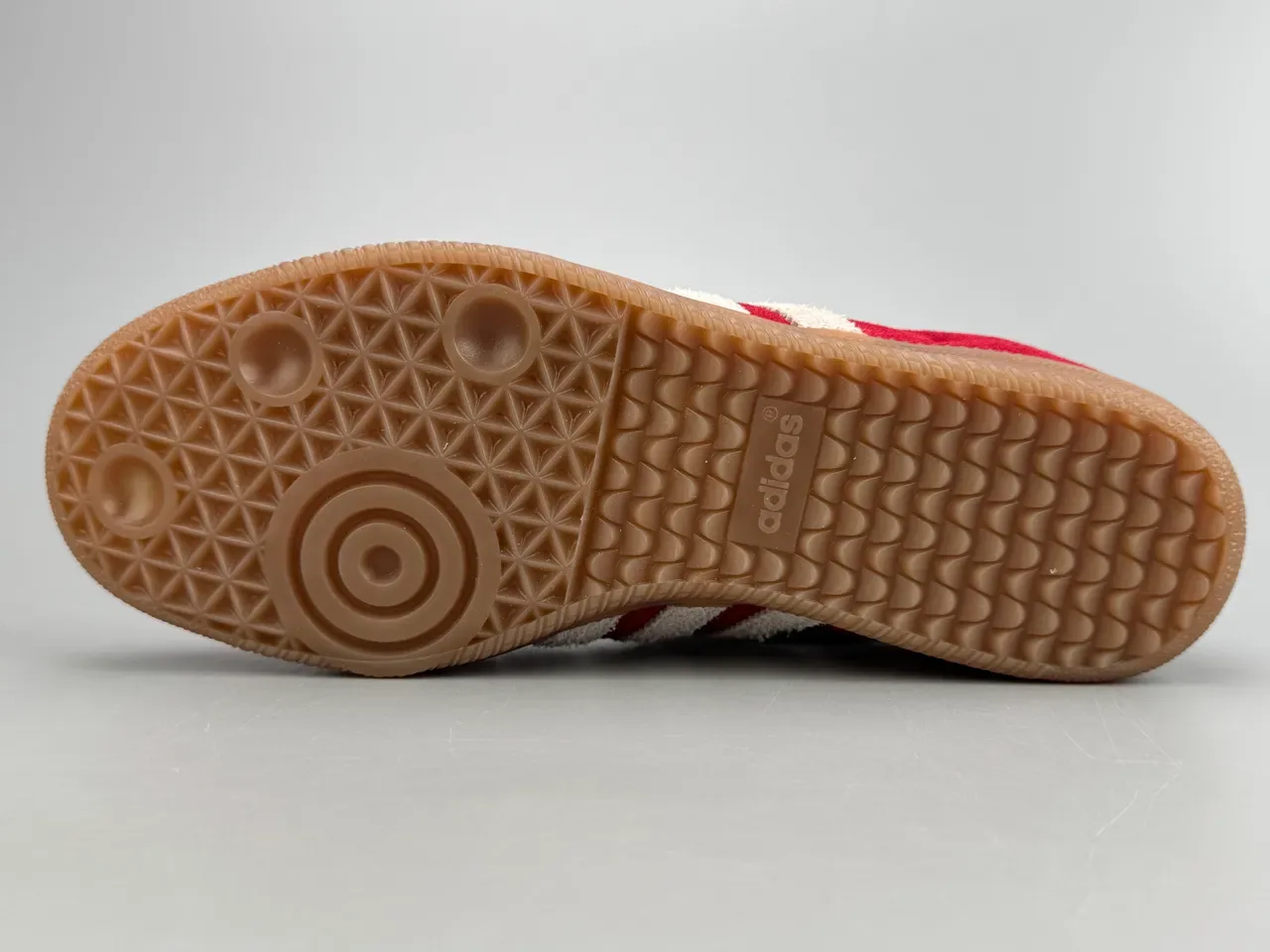 Adidas Samba Red Suede Lifestyle Sneakers 8