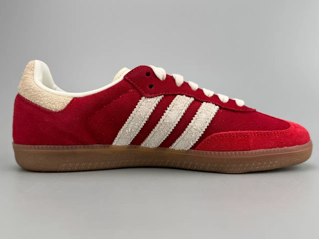 Adidas Samba Red Suede Lifestyle Sneakers 10