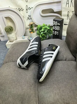 Adidas Spezial Black Silver Gold Lifestyle Sneakers 6
