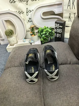 Adidas Spezial Black Silver Gold Lifestyle Sneakers 8