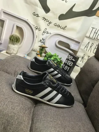 Adidas Spezial Black Silver Gold Lifestyle Sneakers 9