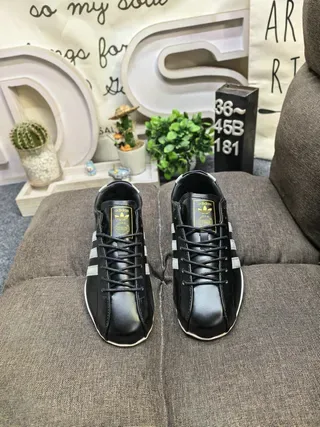 Adidas Spezial Black Silver Gold Lifestyle Sneakers 10