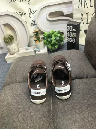 Adidas Spezial Brown Suede Three-Stripe Lifestyle Sneakers 8