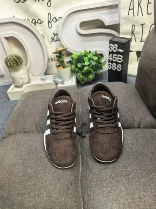 Adidas Spezial Brown Suede Three-Stripe Lifestyle Sneakers 10