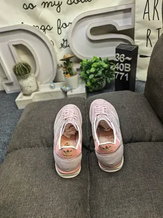 Adidas Spezial Dusty Pink and Mint Green Lifestyle Sneakers 8