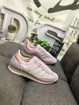 Adidas Spezial Dusty Pink and Mint Green Lifestyle Sneakers 9