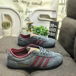 Adidas Spezial Gray and Maroon Lifestyle Sneakers