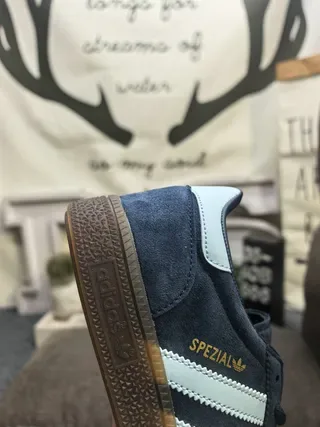 Adidas Spezial Navy and Ice Blue Lifestyle Sneakers 3