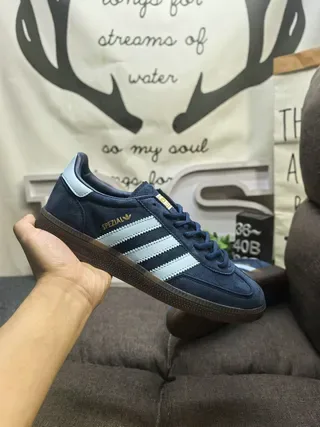 Adidas Spezial Navy and Ice Blue Lifestyle Sneakers 5