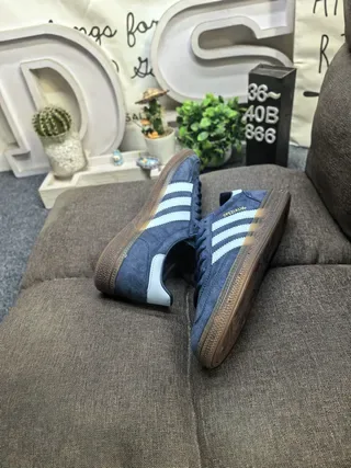 Adidas Spezial Navy and Ice Blue Lifestyle Sneakers 6