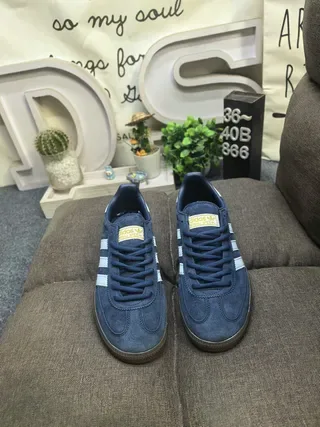 Adidas Spezial Navy and Ice Blue Lifestyle Sneakers 10