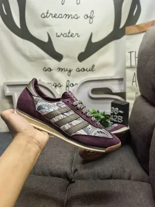 Adidas Spezial بنفسجي بيلسيلي أحذية رياضية ستايل الحياة 5