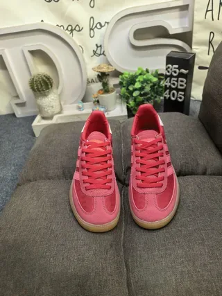 Adidas Spezial Red Suede Lifestyle Sneakers 10
