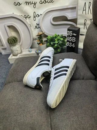 Adidas Spezial White and Black Lifestyle Sneakers 6