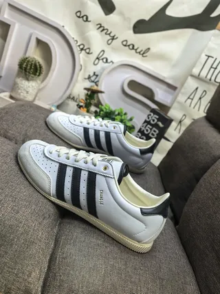 Adidas Spezial White and Black Lifestyle Sneakers 7